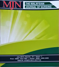 The malaysian journal of nursing